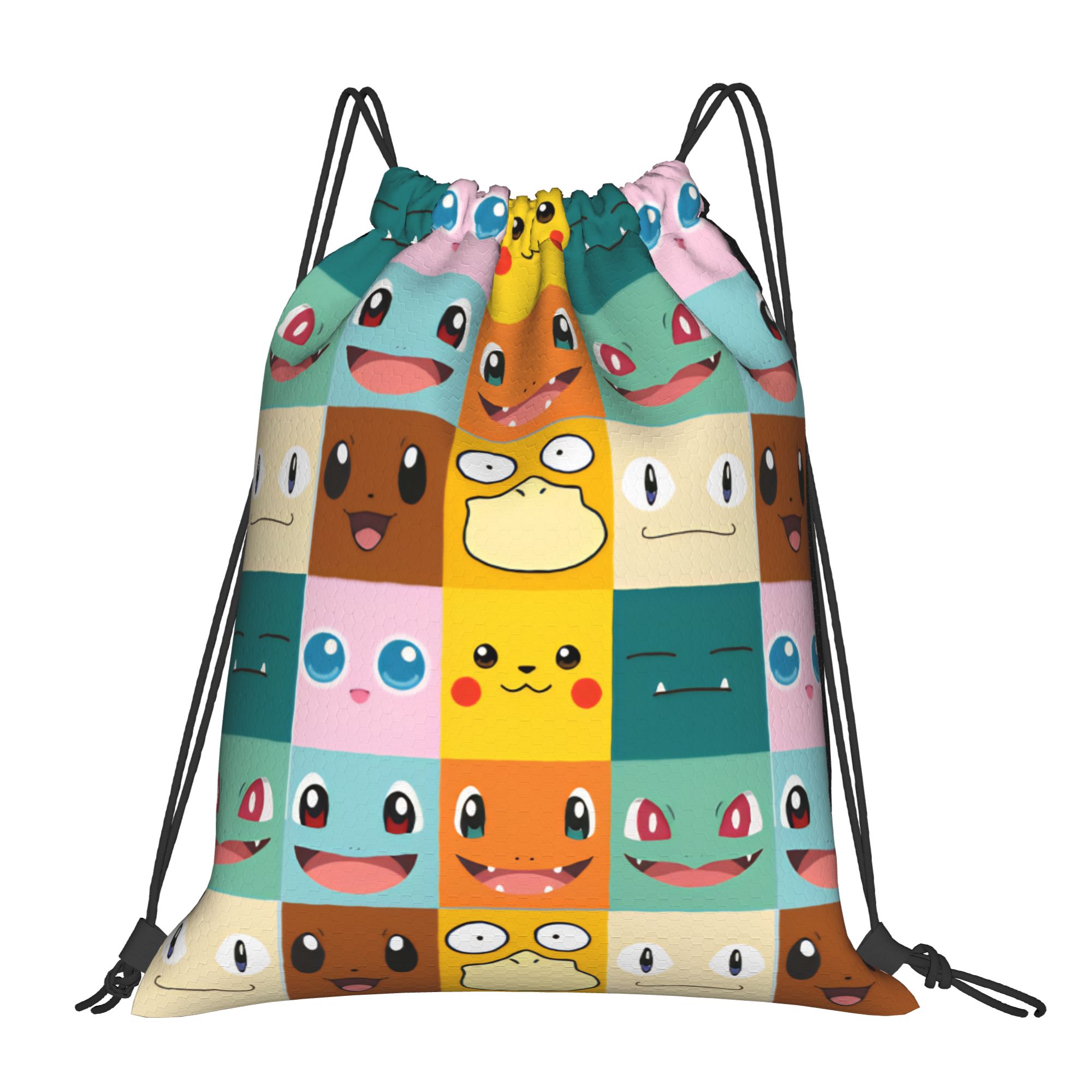 Drawstring Gym Bag - Mochila de Cordão Estilo Anime e