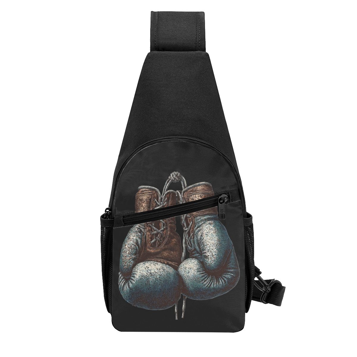 Sling Backpack Shoulder - Bolsa de Peito Masculina para Boxe