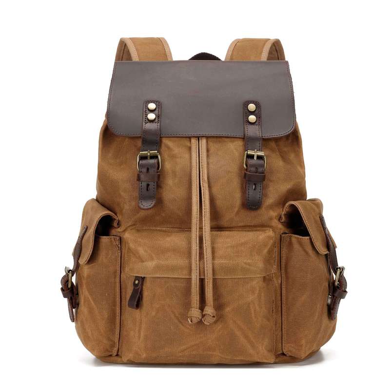 Nova mochila masculina de lona - Canvas Backpack Casual avaliação e preço