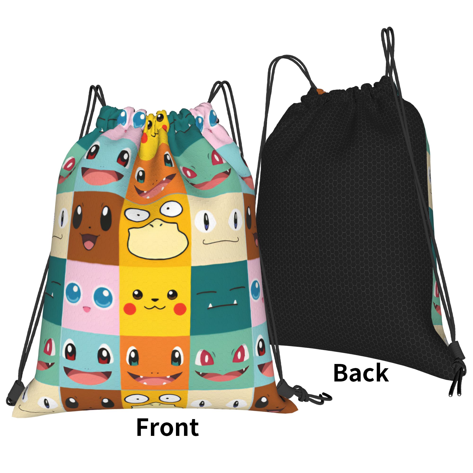 Mochila de Cordão Estilo Anime - Drawstring Gym Bag avaliação e preço