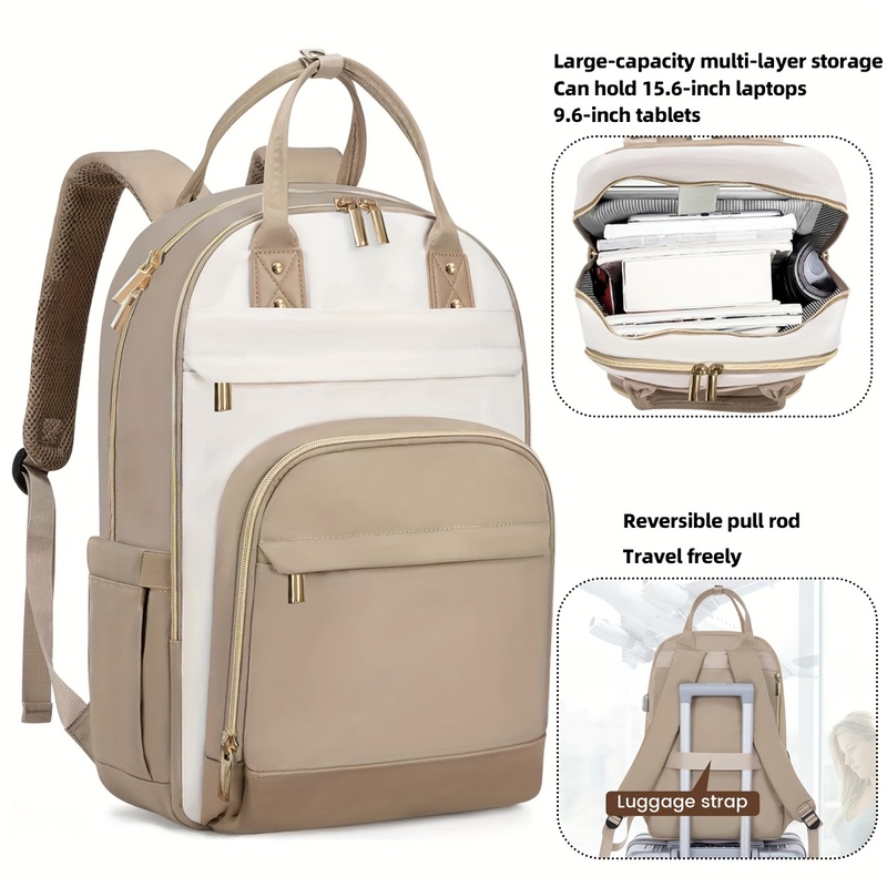 Airline Design Ajustável Cintu - Canvas Backpack Casual avaliação e preço