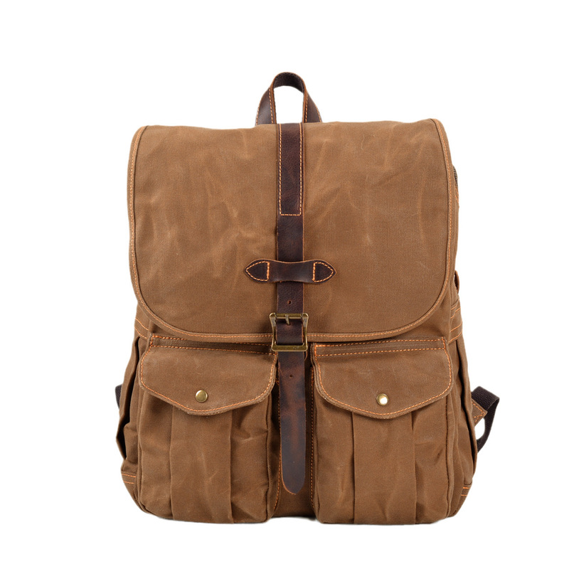 Nova mochila masculina de lona - Canvas Backpack Casual avaliação e preço