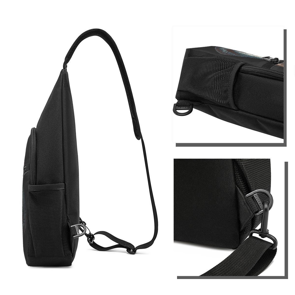 Bolsa de Peito Masculina para  - Sling Backpack Shoulder avaliação e preço